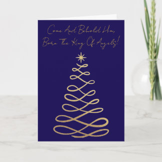 Venez et contemplez-Le | Carte de vœux de Noël