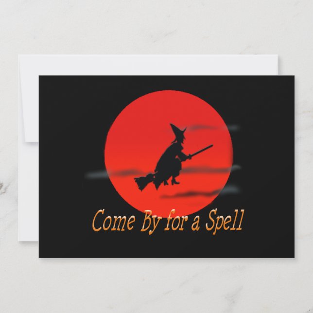Venez pour une invitation Spell (Devant)