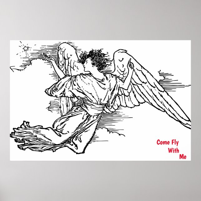 Venez voler avec moi Poster (Devant)