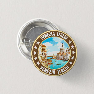 Venezia 1 inch round button