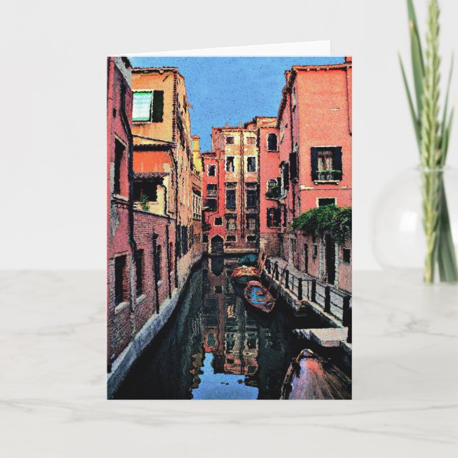 VENEZIA (blank inside) Card (Front)