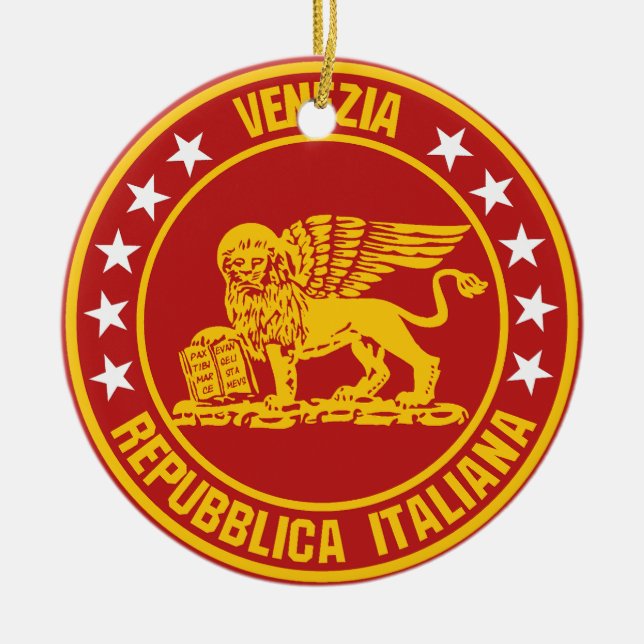 Venezia                                            ceramic ornament (Front)