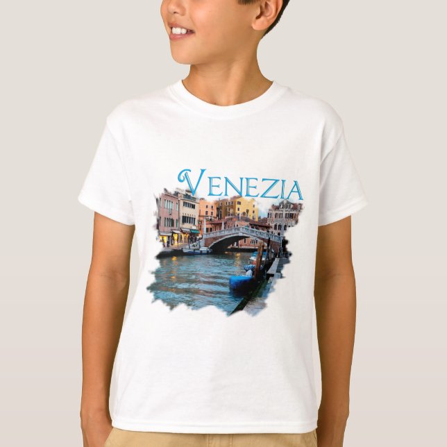 Venezia, Italia: Along the Canal T-Shirt (Front)