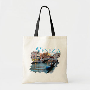 Venezia, Italia: Along the Canal Tote Bag