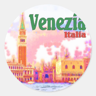 Venezia, Italy Classic Round Sticker