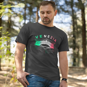 Venezia Rialto Vold Lines Mens Value T-Shirt