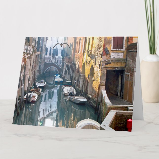 VENEZIA SEGRETA Jumbo Greeting Card (Front)