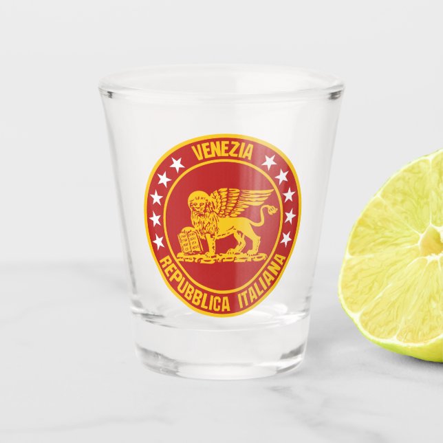 Venezia                                            shot glass (Front)