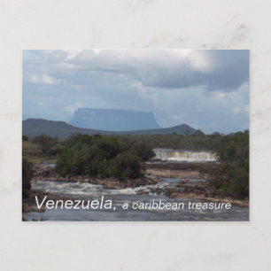 Venezuela, , a caribbean treasure postcard