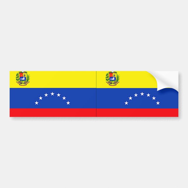 Venezuela Bumper Sticker (Front)