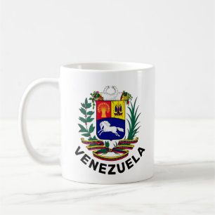 Venezuela coat of arms coffee mug
