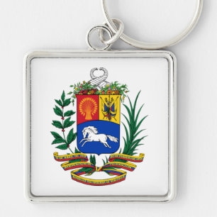 Venezuela Coat of Arms Keychain