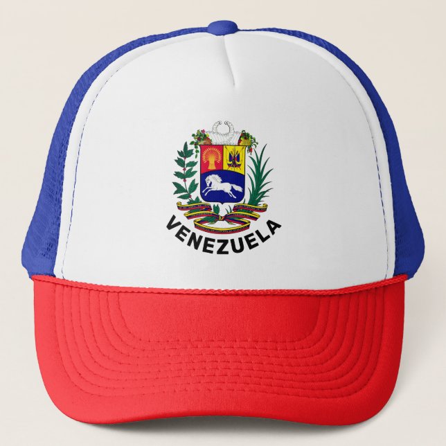 Venezuela coat of arms trucker hat (Front)