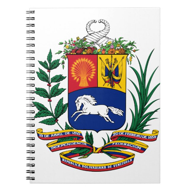 venezuela emblem notebook (Front)