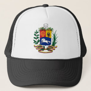 venezuela emblem trucker hat