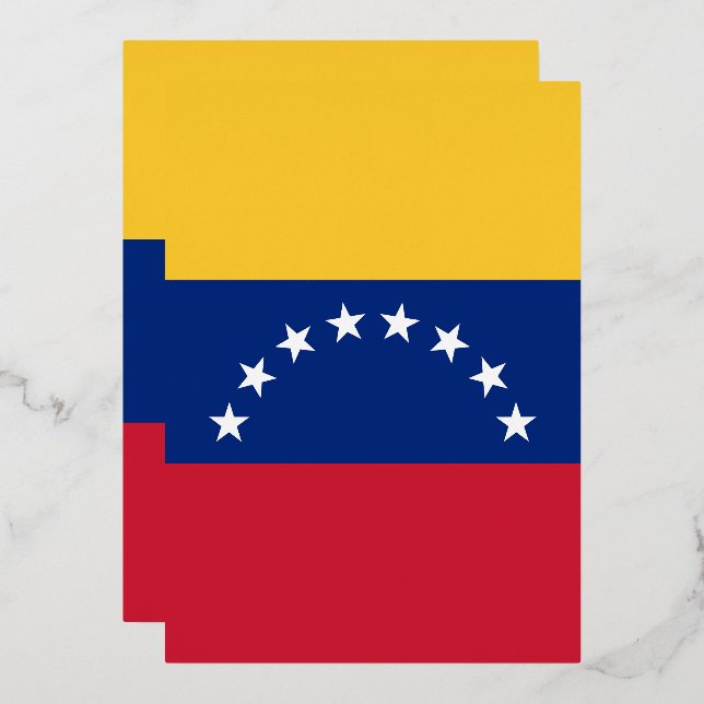 Venezuela flag (Front/Back)