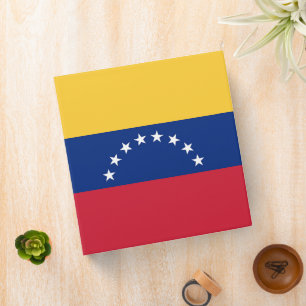 Venezuela flag binder