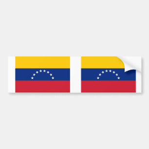 Venezuela Flag Bumper Sticker