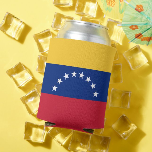 Venezuela flag can cooler (In Situ Summer)