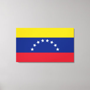 Venezuela flag canvas print