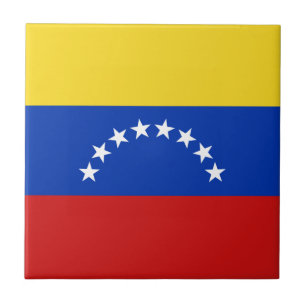 Venezuela Flag Ceramic Tile