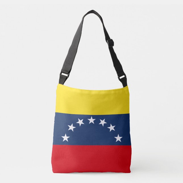 Venezuela Flag Crossbody Bag (Front)