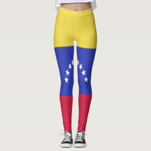Venezuela Flag Emblem Leggings
