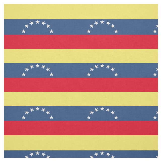 Venezuela Flag Fabric (Swatch)