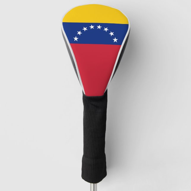 Venezuela Flag Golf Head Cover (Front)
