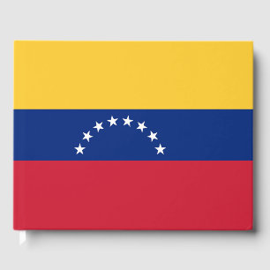 Venezuela flag guest book