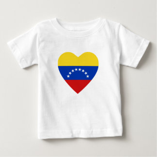 Venezuela Flag Heart T-Shirt