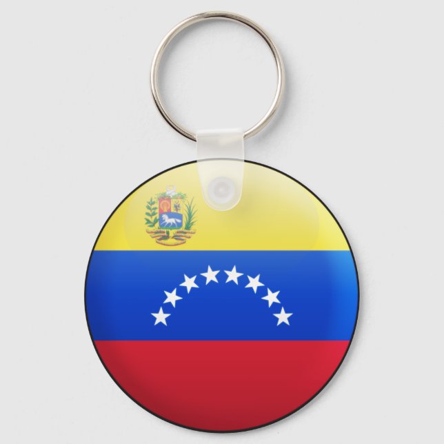 Venezuela Flag Keychain (Front)