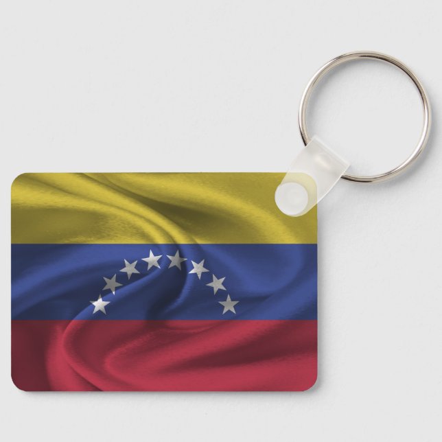 Venezuela Flag Keychain (Front)