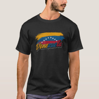 Venezuela Flag Latin America Proud Venezuelan Gift T-Shirt