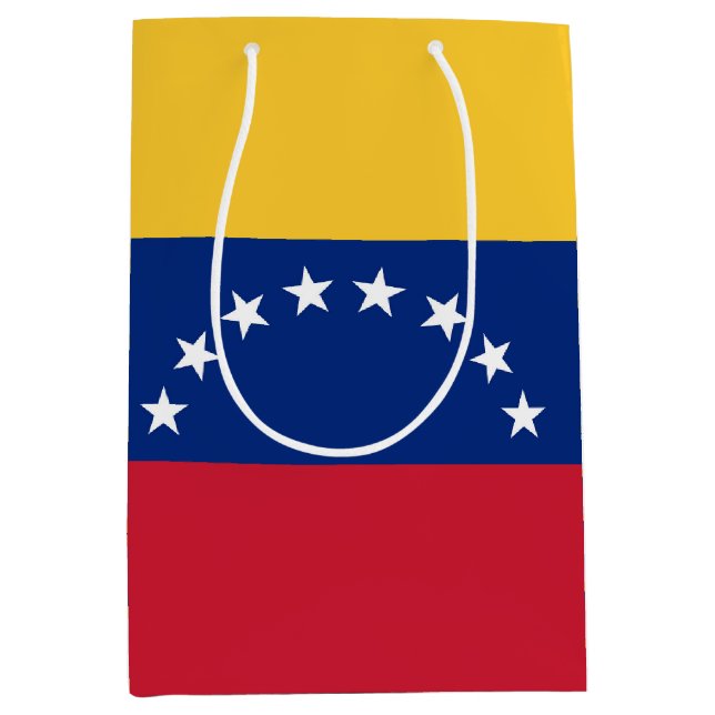Venezuela flag medium gift bag (Front)
