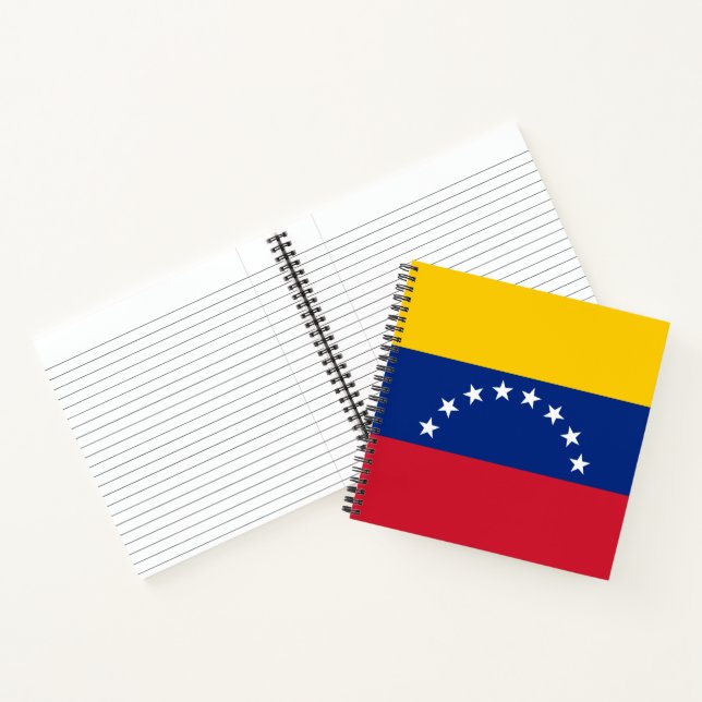 Venezuela flag notebook (Inside)