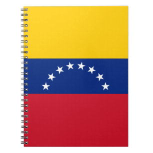 Venezuela Flag Notebook