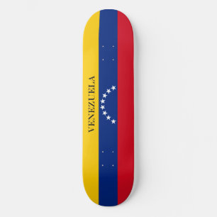 Venezuela flag patriotic Venezuelans Skateboard