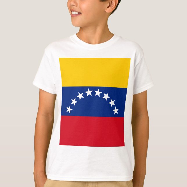 Venezuela flag patriotic Venezuelans T-Shirt (Front)