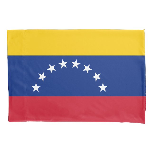 Venezuela flag pillowcase (Front)