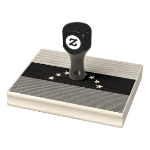 Venezuela flag rubber stamp