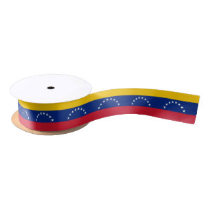 Venezuela Flag Satin Ribbon
