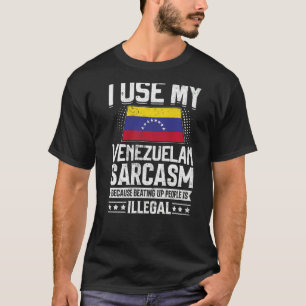 Venezuela Flag Souvenirs For Venezuelans Men & Wom T-Shirt