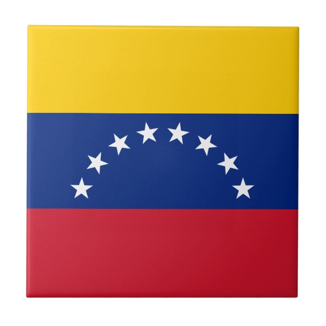 Venezuela flag tile (Front)