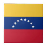 Venezuela flag tile<br><div class="desc">An ideal gift for all those who are patriotic of their country!</div>