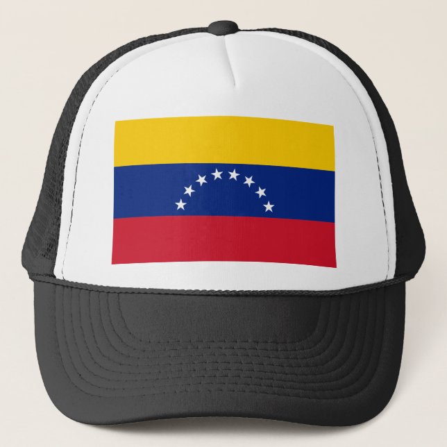 Venezuela Flag Trucker Hat (Front)