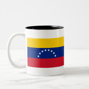 Venezuela Flag Two-Tone Coffee Mug