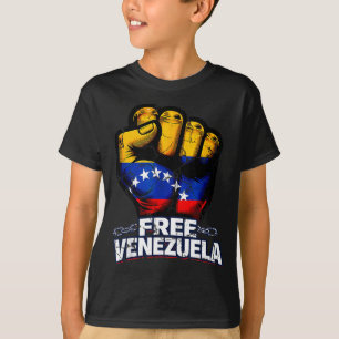 Venezuela Flag Venezuela Libre 2026  T-Shirt