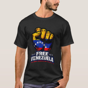 Venezuela Flag Venezuela Libre 2026  T-Shirt