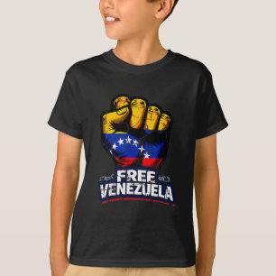 Venezuela Flag Venezuela Libre 2026  T-Shirt